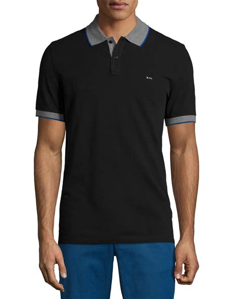 michael kors polo mens short sleeve 55 saks|saks designer polo.